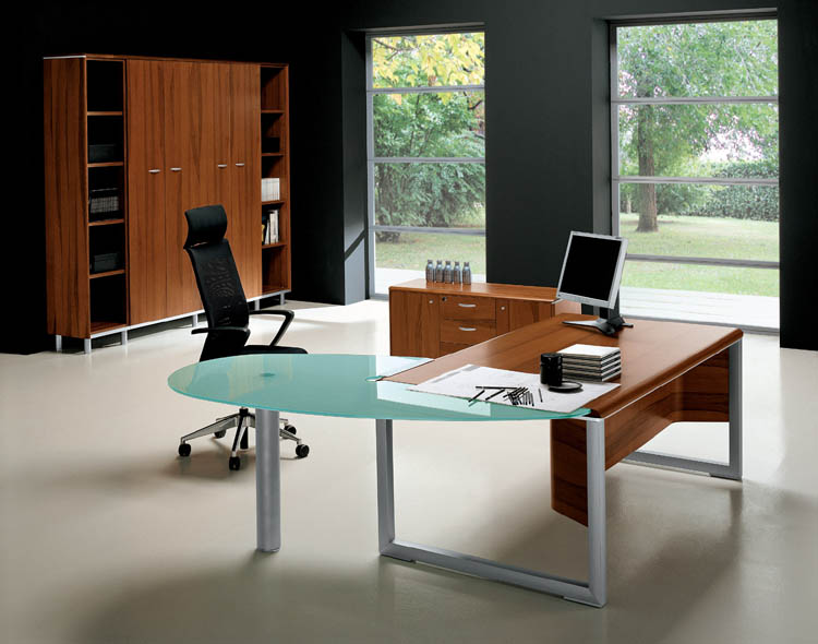 Bureaux de direction verre UQ-AG : mobilier de bureau