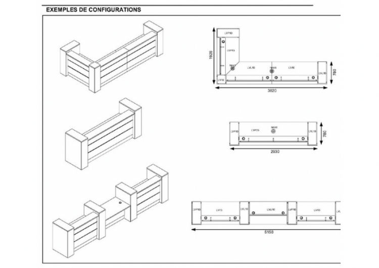 instructions d'installation de la banque d'accueil
