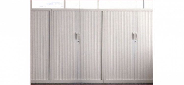 armoire de bureau bois et métal : mobilier de bureau