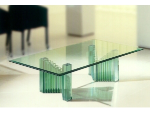 Table monobloc avec chaises attenantes caftria rfectoire  - LEB  :: table basse verre AG