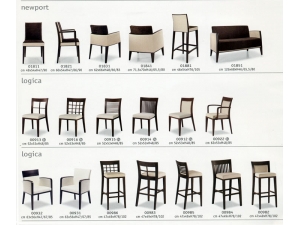mobilier intérieur restauration :: sièges d'intérieur pour restauration OM 1