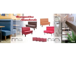 mobilier intérieur restauration :: banquettes pour restaurant IR
