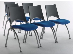 chaise pliable emboitable empilable pour salle de formation et salle polyvalente EBI :: chaise de runions OS 5