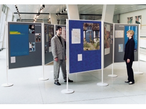 vitrine d'affichage ext�rieur int�rieur :: panneau  exposition feutre DE 1
