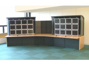 mobilier et accessoire informatique :: mobiler centre de t�l�surveillance GE1