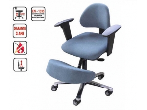si�ge assis-debout,  assis � genoux :: si�ge assis � genoux vert�bral HK 3