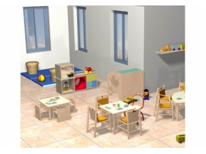 mobilier maternelle :: mobilier bois pour maternelle NOG 1