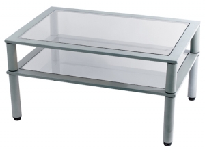 table verre  budget UQ 9 :: table basse plateau verre TCA 