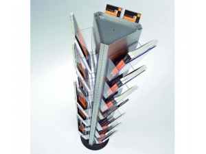 pr�sentoir de documents :: pr�sentoir tourniquet de documentation  UST TRYS