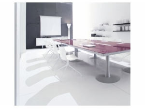 table de r�union :: table de r�union plateau verre AM 82