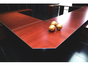 table de runion modulaire de prestige cuir RAM 1 :: table de runion haut de gamme  LED 2
