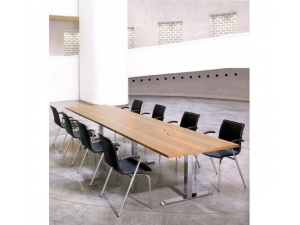 table de r�union :: table de r�union r�glable assi debout  �lectrique MO