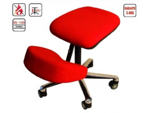 si�ge assis-debout,  assis � genoux :: si�ge assis � genoux  vert�bral HK  Bl