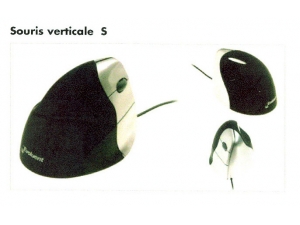 souris ergonomique verticale KAB :: souris verticale pour droitier ou gaucher ergonomique   S   KAB