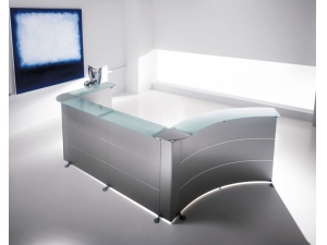 banque d'accueil prestige :: banque d'accueil LED 2