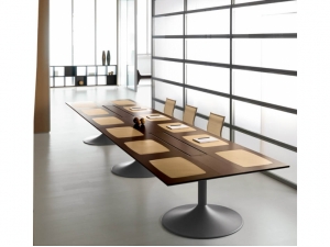 table de r�union :: table de r�union  bois LED 25