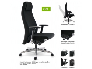 si�ge et fauteuil 24 heures :: fauteuil  ergonomique 24H  OS 11