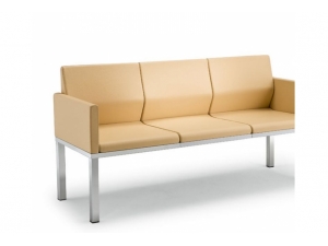 banquette et canap� pour bureau, mus�e salle d'attente :: banquette d'attente et de r�union  3D EL
