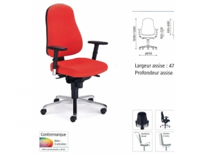 si�ges  grandes tailles  :: si�ge de bureau sp�cial grande taille  ON 112