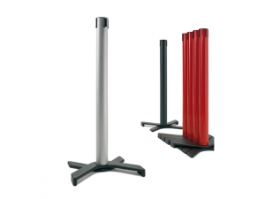 guide foule ou guide file :: poteau  guide foule ou guide file imbricable next axial SIS