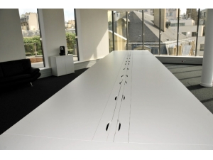 table de réunion :: table de réunion modulaire électrifiable DM 2