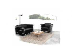 banquette et canap� pour bureau, mus�e salle d'attente :: chauffeuse d'attente contemporaine RAH 1