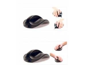 Souris verticale pour droitier ou gaucher ergonomique  - KAB :: souris informatique pour tendinite avant bras KAB1