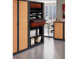 armoire pour composants FOS 5 :: armoire de bureau  mtal  rideaux TIC 1