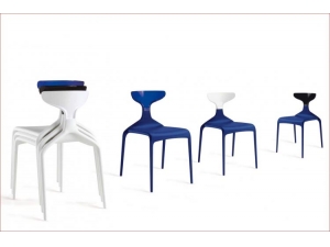 chaise et  table pliants ZERO ARES :: Chaise de restauration et collectivit empilable-  ERG
