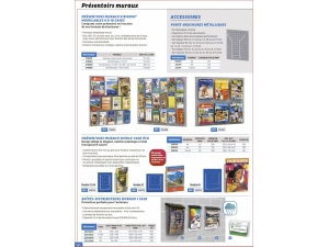Distributeur de gel sans contact - OT :: porte brochures  et magazines mural NOT 26 - 25