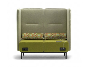 isolation et claustras acoustiques mobiles :: canap et fauteuil ilot de tranquilit lounge EL