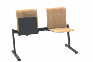 strapontin rabattable pour amphithtre ou salle de cours - FAL :: Chaise  rabattable sur poutre en bois  -  LLA