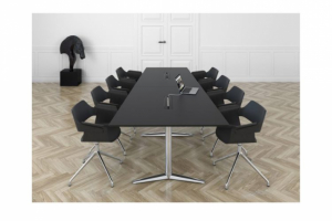 Table petite largeur avec ou sans roulette -  ABM :: Tables de Runion Collaboratives : Crez un Espace de Collaboration Inspirant