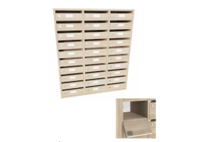 Distributeur de gel sans contact - OT :: Bote aux lettres  collective en mlamin - AL