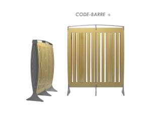 claustra design contemporain EG :: claustra code barre UL