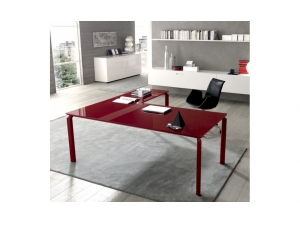 Bureau de  direction :: bureau direction contemporain plateau verre AM 127