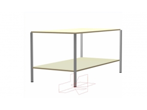 mobilier industriel rglable en hauteur :: table d'emballage et d'expdition IMG 