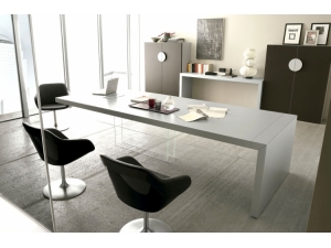 bureau contemporain de prestige LED 2 :: bureau table de direction prestige AM GR