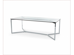 table de runion plateau en  verre :: table de runion en verre pais CARLOMAGNO RG