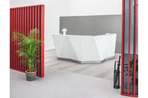Comptoir d'accueil bois - RD Bureau - UB :: Banque d'accueil avec clairage LED - DM