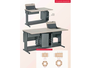 mobilier et accessoires pour informatique :: bureau professeur informatique scuris ABM