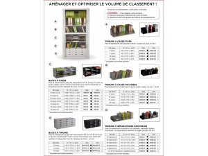 Bote aux lettres sur mesure - AP :: Equipement d'armoire  poser sur tagre -  AP