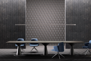 Table de r�union :: table de r�union ovale un pied  ARB