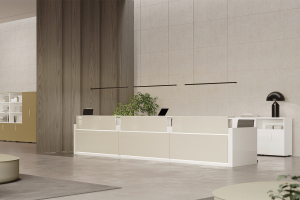 Banque accueil  illuminable  - UQ :: banque d'accueil  moderne - FO