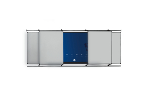 Tableau mural - mur d'�criture �maill� personnalisable - LLU :: Tableau coulissant  ou rabattable pour �cran int�ractif tactile - LLU