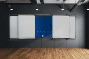 Tableau  et mur d'�criture    :: Tableau coulissant  ou rabattable pour �cran int�ractif tactile - LLU