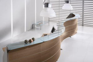 Banque d'accueil -  LED