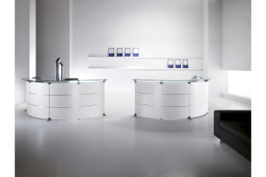 Banque d'accueil haut de gamme - LED
